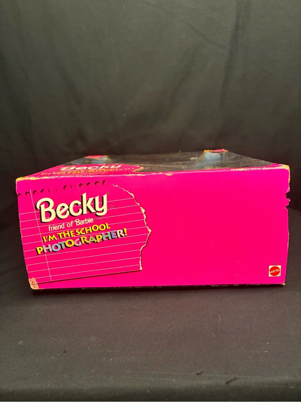 1998 Becky “I’m the School Photographer!” | Friend of Barbie | Wheelchair | NRFB